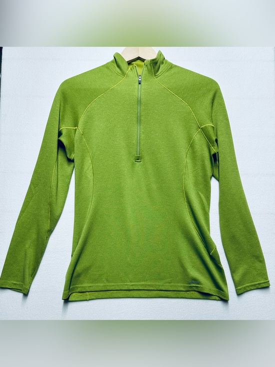 Patagonia Tops - Patagonia Capilene 3 Women’s Small Green Polartec Power Dry 1/4 Zip Pullover